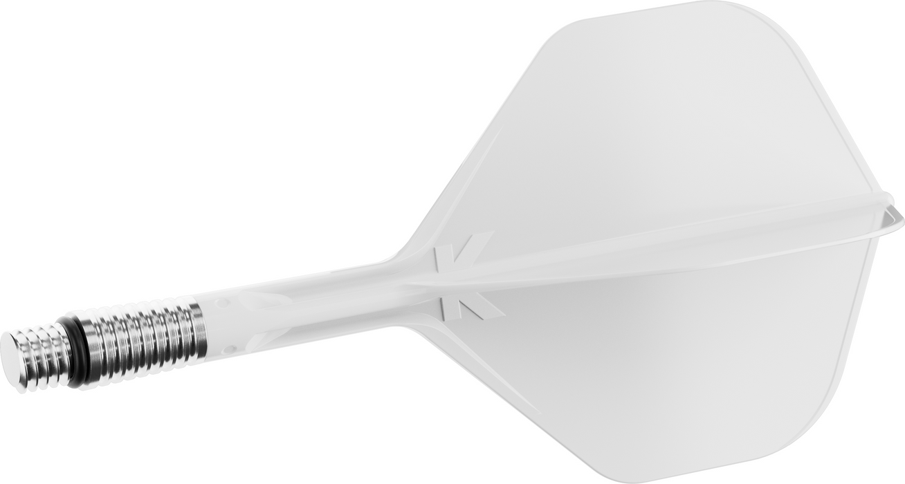 Target White No2 K-Shift Dart Flights
