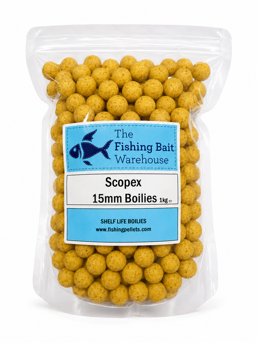 Scopex Boilies 15mm Shelf Life – Carp Fishing Bait