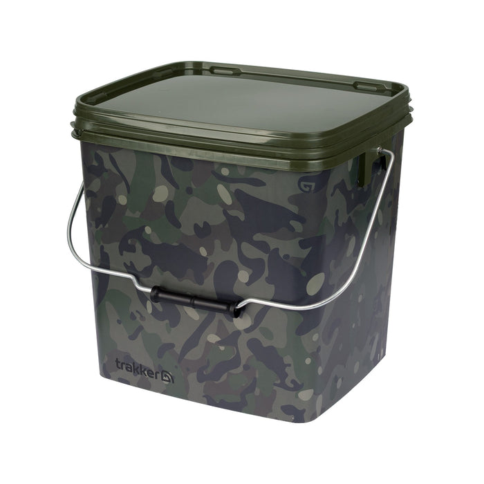 Trakker 13 Ltr Camo Square Container inc Tray