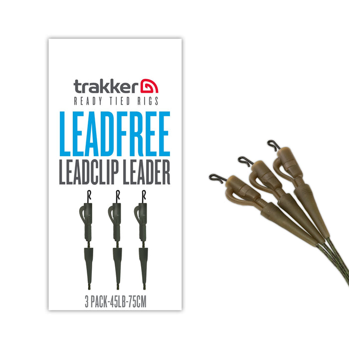 Trakker Lead Free Leadclip Leaders 3 Pack