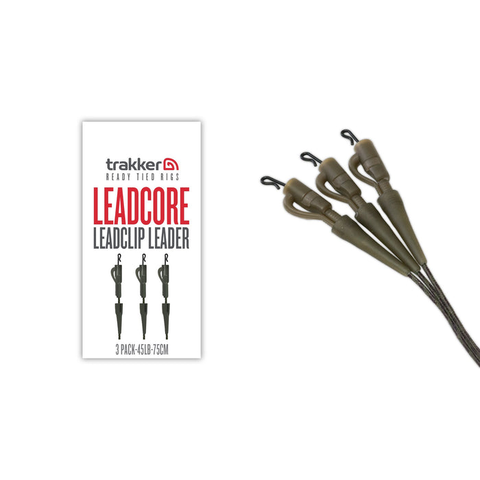 Trakker Leadcore Leadclip Leaders 3 Pack