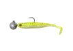 Fox Rage Ultra UV Micro Tiddler Fast Loaded Soft Bait Lure Yellow Silver