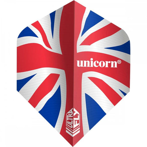 Unicorn Ultrafly 100 Union Jack Wave Dart Flights