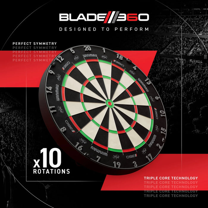 Winmau Blade 360 Triple Core - Professional Dartboard