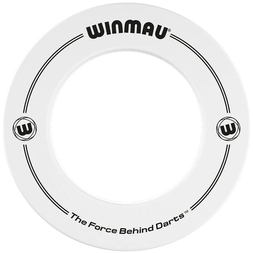 Winmau White Dartboard Surround - Logo Edition