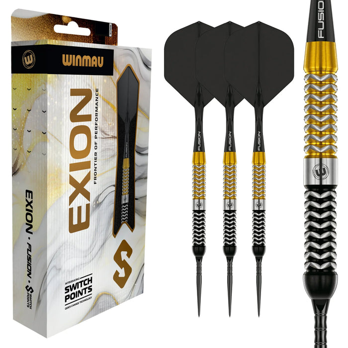 Winmau Exion 23g – 90% Tungsten Switch Point Darts