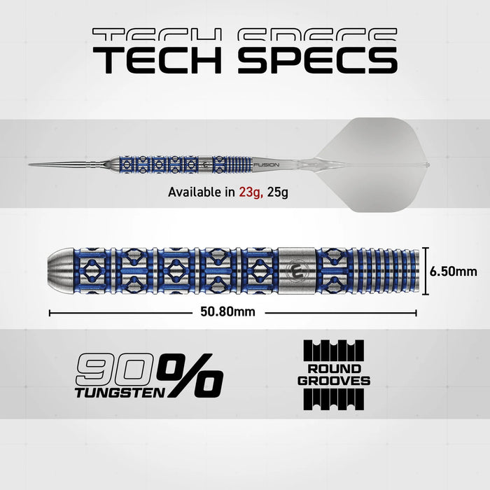 Winmau Lunaris – 90% Tungsten Switch Point Steel Darts