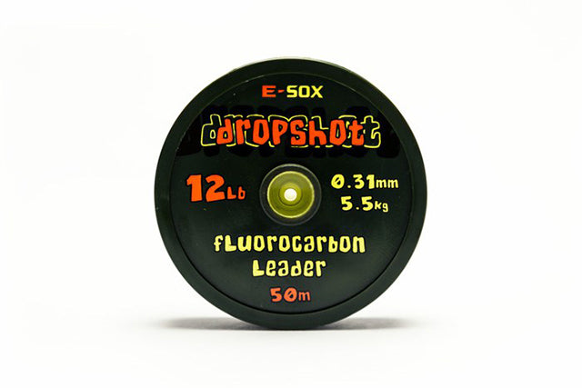 Drennan E-sox Dropshot Fluorocarbon Leader 50mts