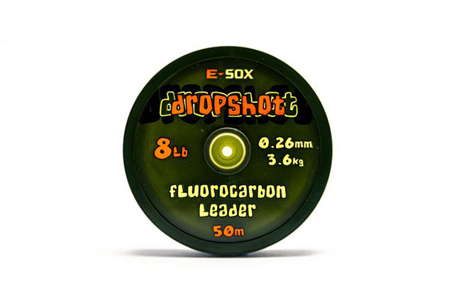 Drennan E-sox Dropshot Fluorocarbon Leader 50mts