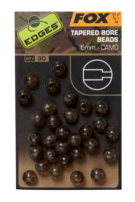 Fox Edges Camo Tapered Bore Beads
