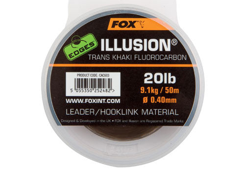 Fox Illusion Trans Khaki Fluorocarbon