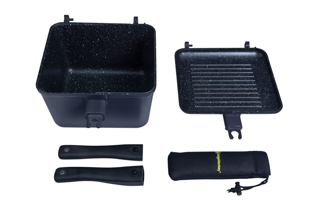Ridgemonkey Connect Deep Pan Griddle Granite Edition — CPS Tackle