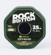 Ridgemonkey Rock Bottom Tungsten Coated Hooklink 25lb