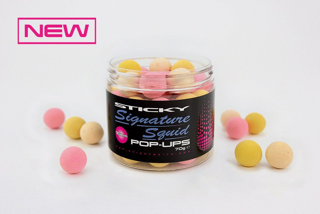Sticky Baits Signature Squid Pop Ups & Wafters