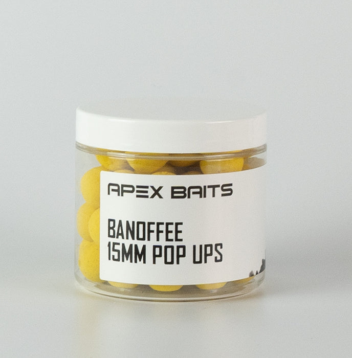 Apex Baits Banoffee 15mm Pop Up's