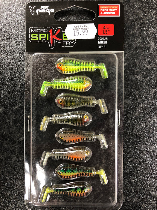 Fox Rage Micro Spikey Lure Mixed Pack