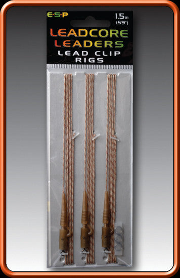 ESP Leadcore Lead Clip Leader Rigs