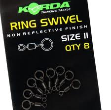 Korda Size 8 & 11 Ring Swivel