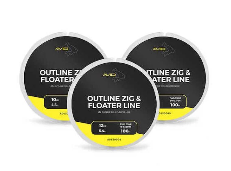 Avid Carp Outline Zig & Floater Line Two Tone